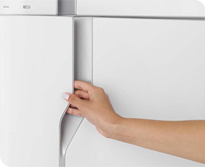 puxador ergonômico do Refrigerador Electrolux DC44