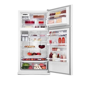 refrigerador Electrolux DFW52 aberto