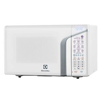 forno micro-ondas Electrolux Ponto Certo MEP41 Branco inclinado