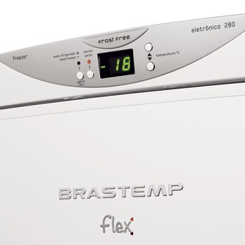 freezer vertical Brastemp BVR28HB painel