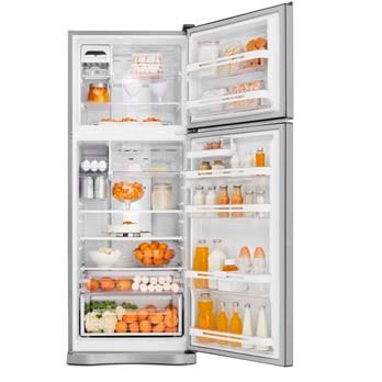 refrigerador Electrolux DF51X cheio