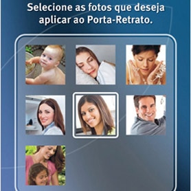 Porta-retrato digital na Geladeira Electrolux Frost Free Duplex Infinity i.Kitchen DT80X 
