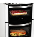 fogão Electrolux 4 bocas Celebrate 56DTB forno