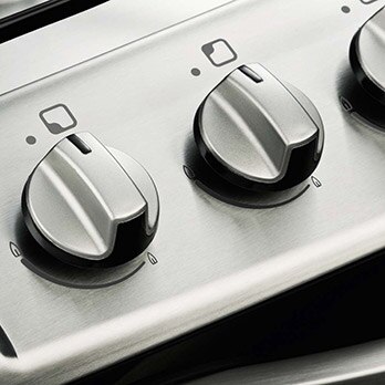 fogão de embutir Electrolux quatro bocas Celebrate 56TBE botões