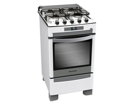 Fogão Brastemp 4 Bocas Clean - Um fogão compacto e moderno