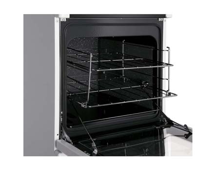 Prateleiras deslizantes no forno