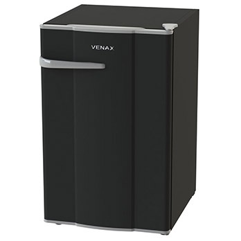 frigobar Venax NGV 10 Preto Fosco lateral
