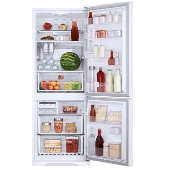 refrigerador Electrolux DB52 Branco aberto