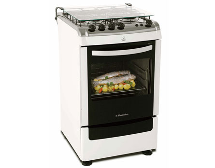 Fogão Electrolux 4 Bocas Chef 52SM - Maior durabilidade e segurança na cozinha