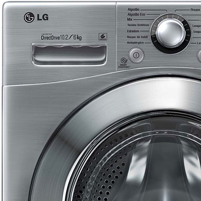 Lavadora/Secadora de Roupas LG WD1412RT7 painel programas