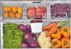 O gavetão dividido dessa Brastemp organiza melhor os alimentos