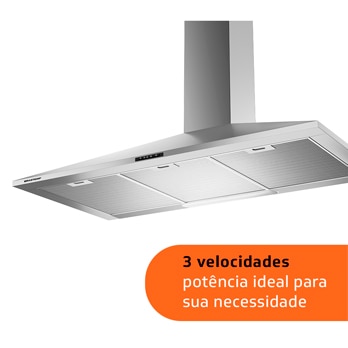 coifa de parede Brastemp BAI90