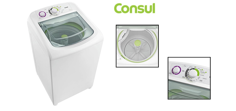 Lavadora de Roupas Consul CWC08ABANA