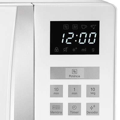 forno micro ondas panasonic style painel funcoes memoria timer desodorizador
