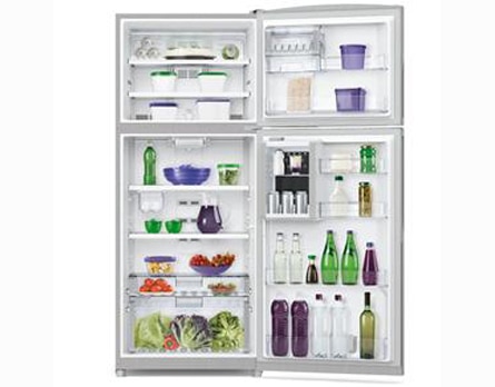 Espaço interno - Mantenha a qualidade de seus alimentos na geladeira