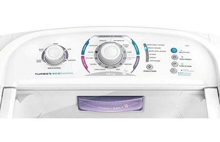 Lavadora de Roupas Electrolux 15 kg Turbo Economia LTD15 programas