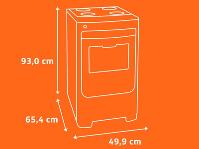 fogao brastemp 4 bocas clean bfo4nab branco compacto