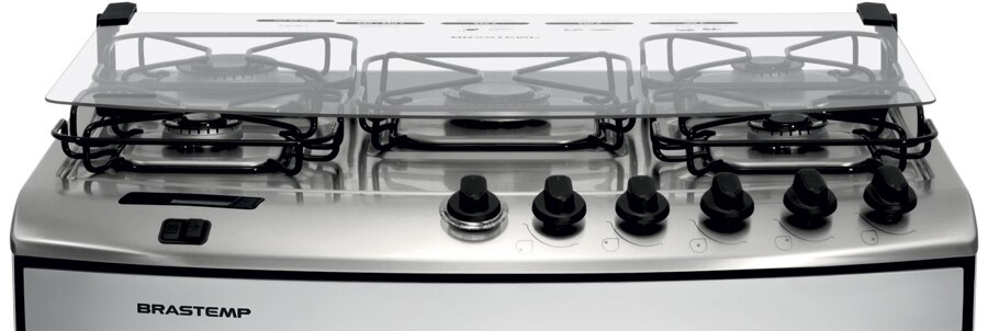 fogao brastemp 5 bocas clean timer pisobfs5tab branco