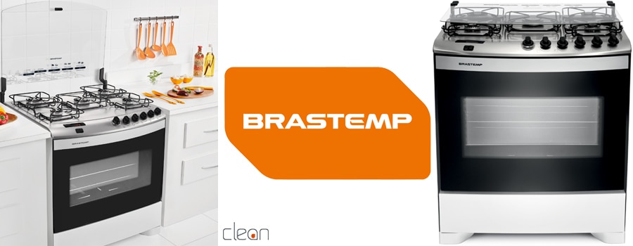 fogao brastemp 5 bocas clean timer pisobfs5tab branco acendimento automatico