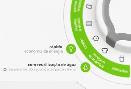 lavadora roupas consul 10 kg cwe10a maquina lavar ciclo rapido economico reuso agua