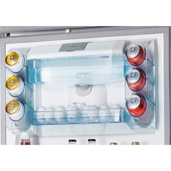 refrigerador Continental Massima RFCT515 Inox compartimentos
