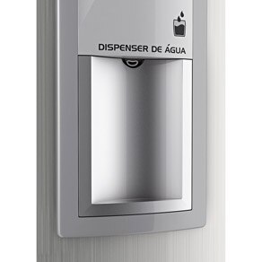 refrigerador Continental Massima RFCT515 Inox dispenser