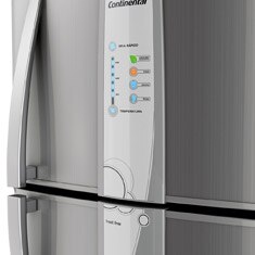 refrigerador Continental Massima RFCT515 Inox painel