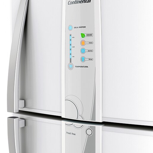 Geladeira Continental Painel Eletrônico
