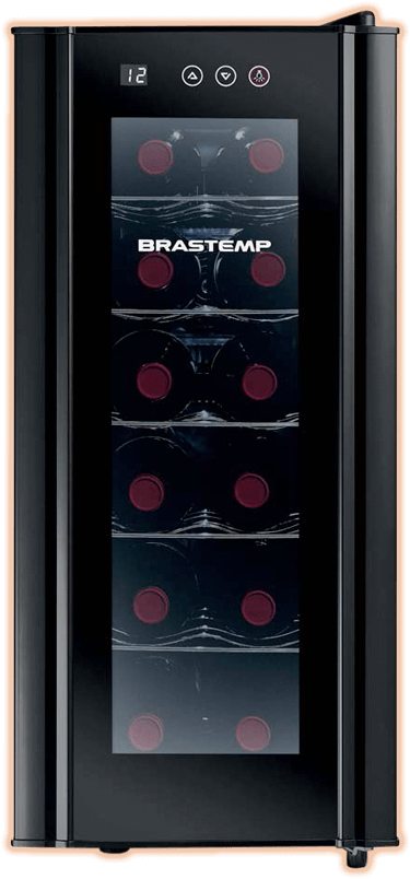 Adega Climatizada Brastemp BZC12BE Wine Cooler – All Black