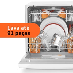lava louças Brastemp Ative BLF08 8 Serviços capacidade