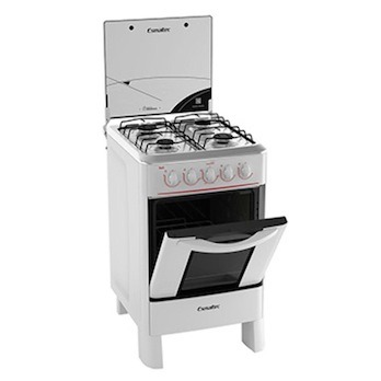 O Bali branco possui forno embutido