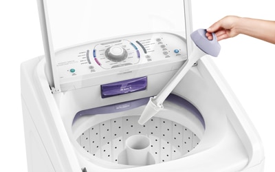 lavadora roupas electrolux direct drive ldd16 branca 16kg filtro pega fiapos