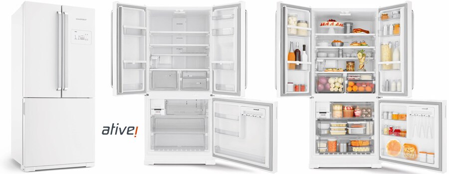 refrigerador brastemp side inverse bro80ab branco 540l