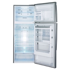 refrigerador LG GRS637GSM aberto
