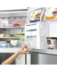 Mais cubos de gelo, mais aproveitamento de espaço