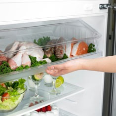 refrigerador LG Inspiration GR S507GSP detalhe