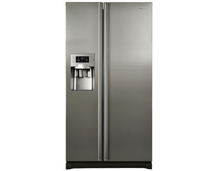 Seus alimentos organizados e duas vezes mais frescos - O refrigerador Side by Side da Samsung une potência e requinte