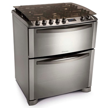 Fogão Electrolux 5 Bocas Celebrate 76DFX - Inox