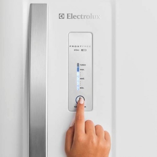 Design sofisticado no refrigerador
