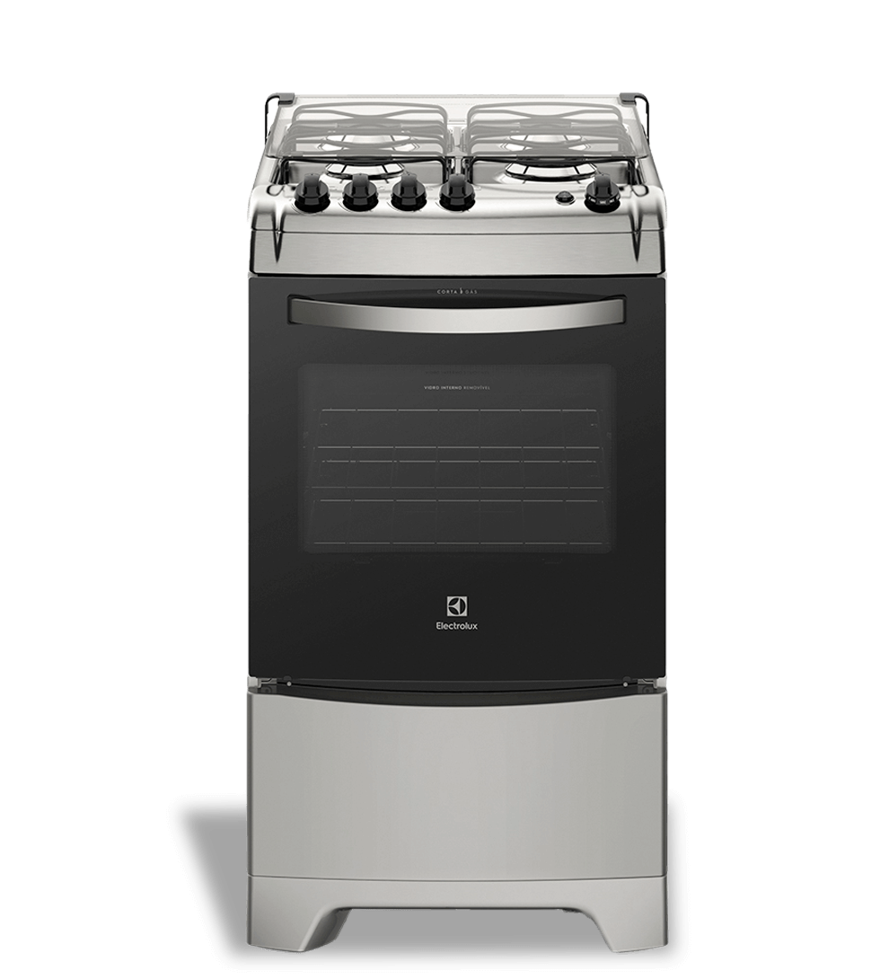 Fogão Electrolux 4 Bocas 56GXQ Prata