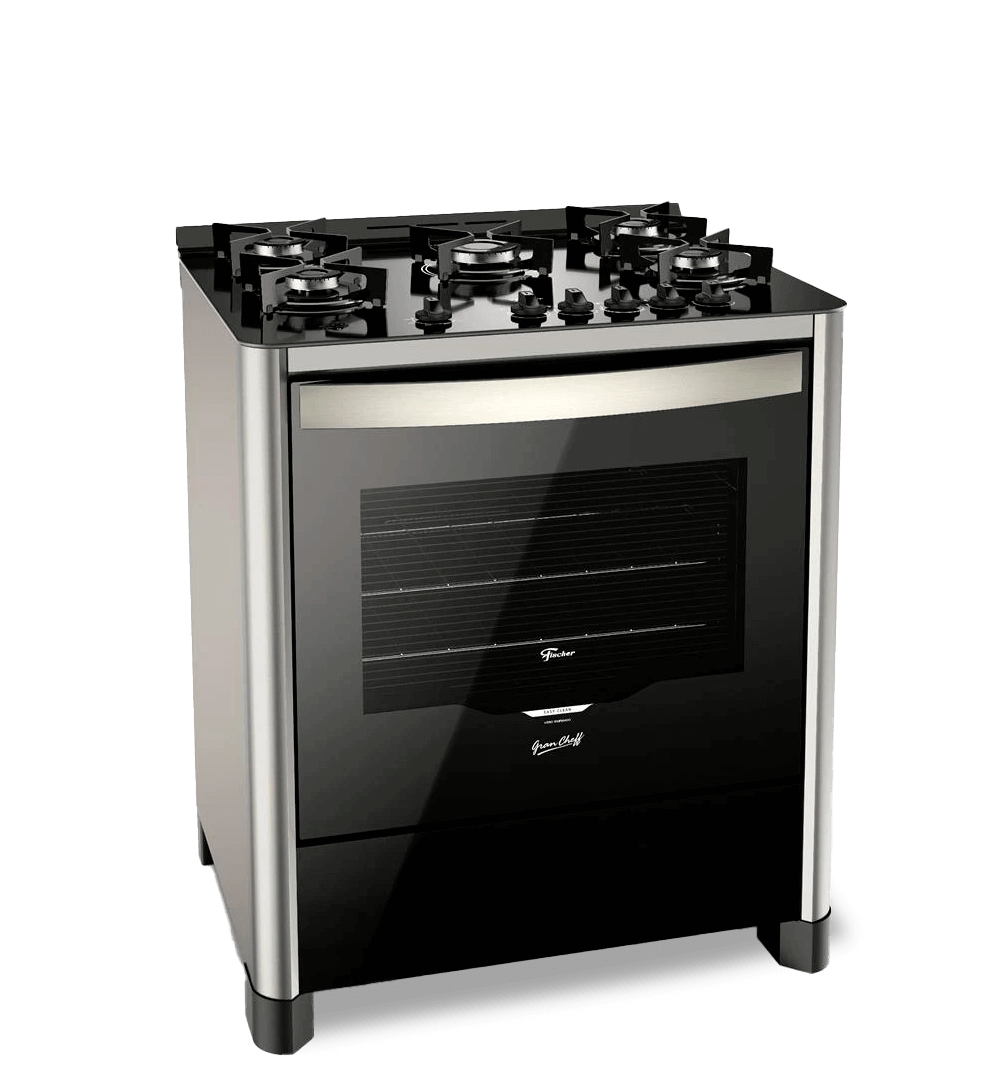 Fogão Fischer Gran Cheff 5 Bocas Silver