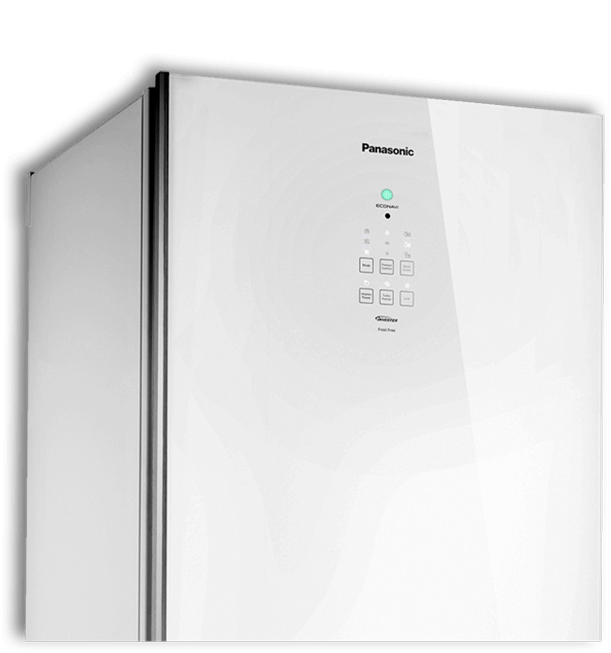 Refrigerador Panasonic NR-BB53GV3W White Glass 425 Litros