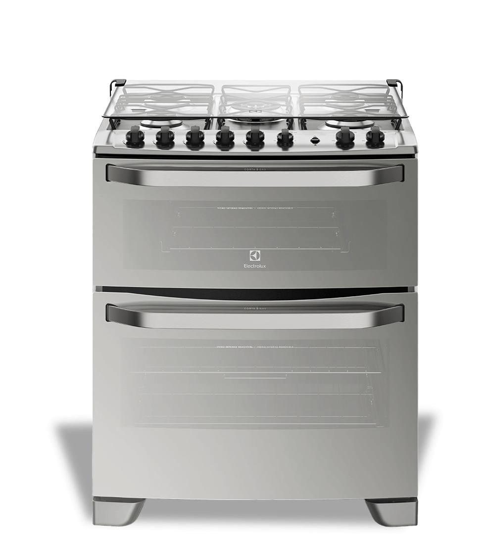 Fogão Electrolux 5 Bocas 76DXA - Silver