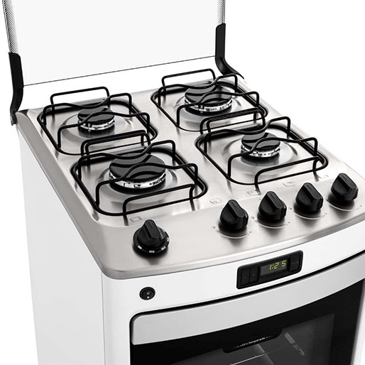 Fogão 4 Bocas branco Acendimento Automático Consul