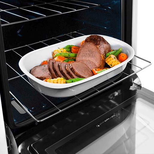 Fogão Consul Forno 58 litros Prateleiras Ajustáveis deslizante