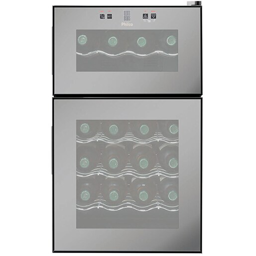 adega vinhos philco ph24dz 24 garrafas