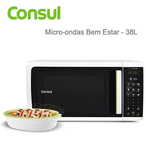 Forno de Micro-ondas Consul Family Bem Estar CMK38A