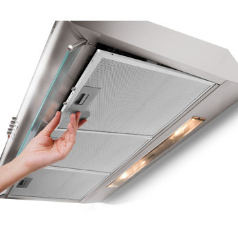 depurador de ar Electrolux DE80X Inox detalhe