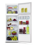 refrigerador Electrolux Duplex DC37 aberto