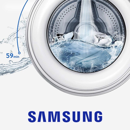 máquina lavar samsung 10,2 kg speed spray